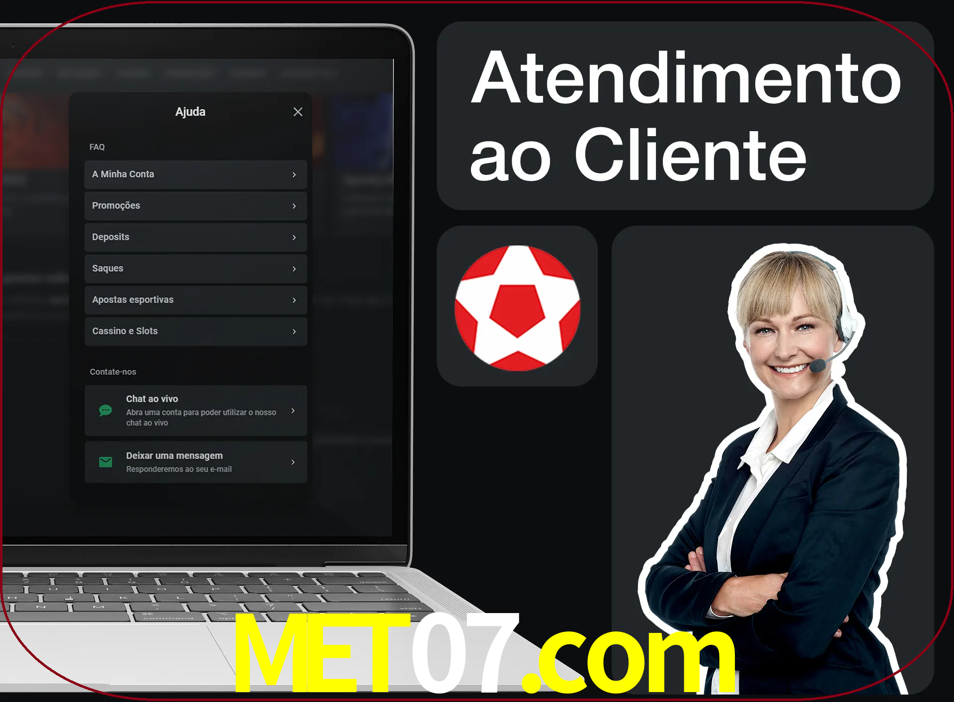 Você pode pedir nosso apoio para ajudar.